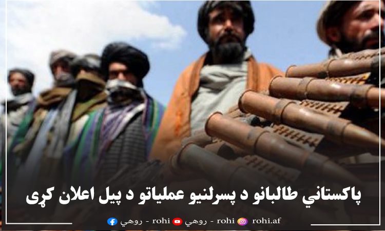 پاکستاني طالبانو د پسرلنیو عملیاتو د پيل اعلان کړی